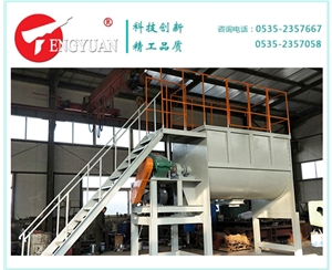 7800升臥式螺帶混合機